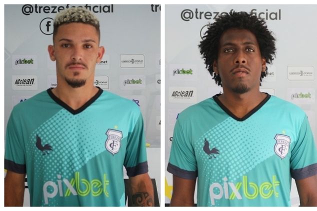 Treze anuncia dois reforços e saída de jogador