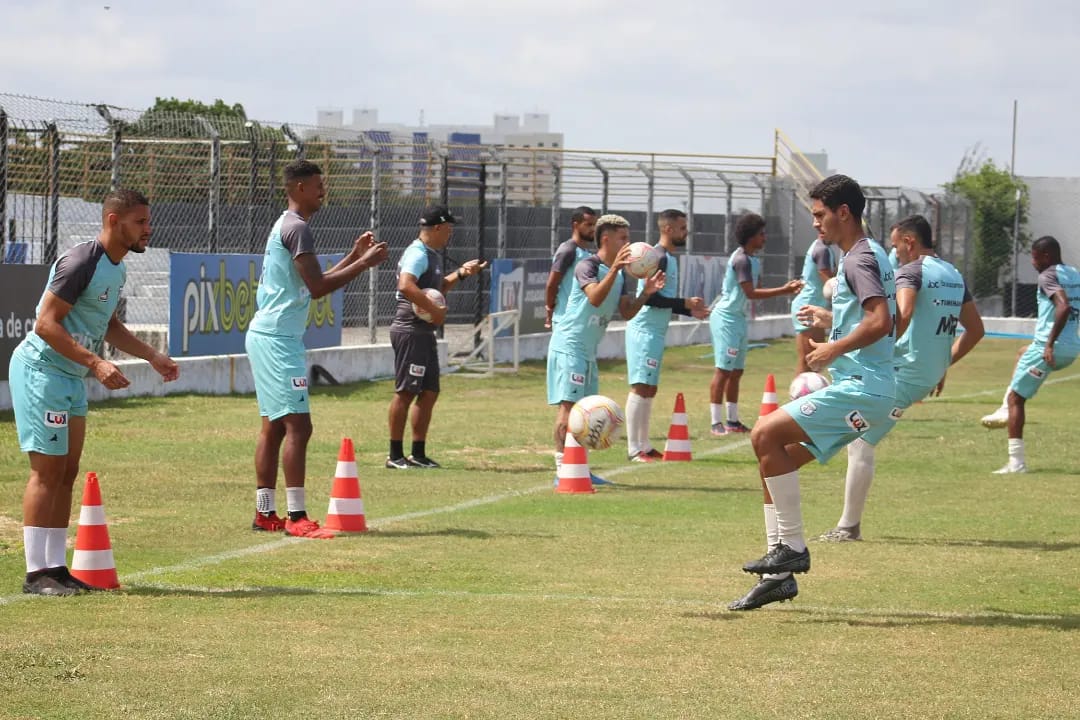 Confira a programação semanal de treinos para a partida contra o Nacional de Patos