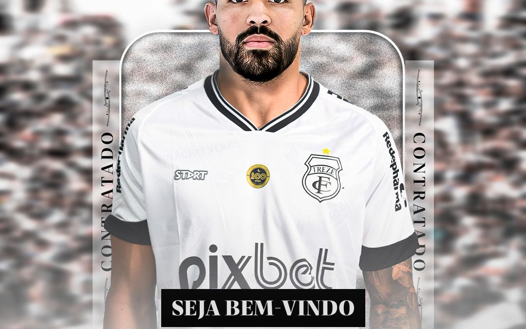 Zagueiro Carlos Henrique é mais um contratado do Treze para a Série D