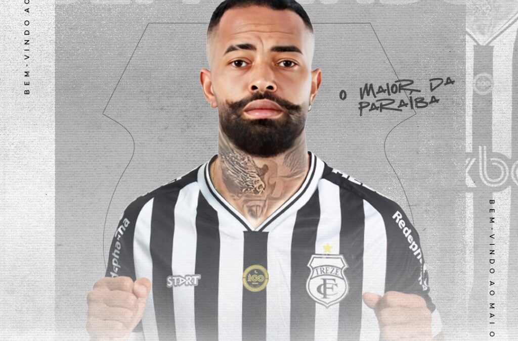 COMUNICADO: CENTROAVANTE GIVA É MAIS UM REFORÇO DO TREZE PARA A TEMPORADA 2026