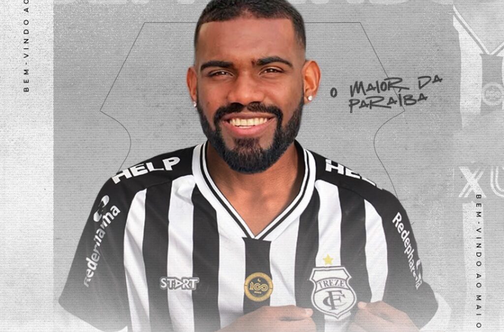 COMUNICADO: TREZE FUTEBOL CLUBE ANUNCIA A CONTRATAÇÃO DO ATACANTE DOUGLAS HENRIQUE PARA A TEMPORADA 2026.
