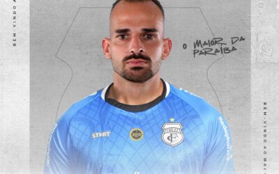 COMUNICADO: TREZE FUTEBOL CLUBE ANUNCIA A CONTRATAÇÃO DO GOLEIRO RODOLFO CASTRO PARA A TEMPORADA 2026.