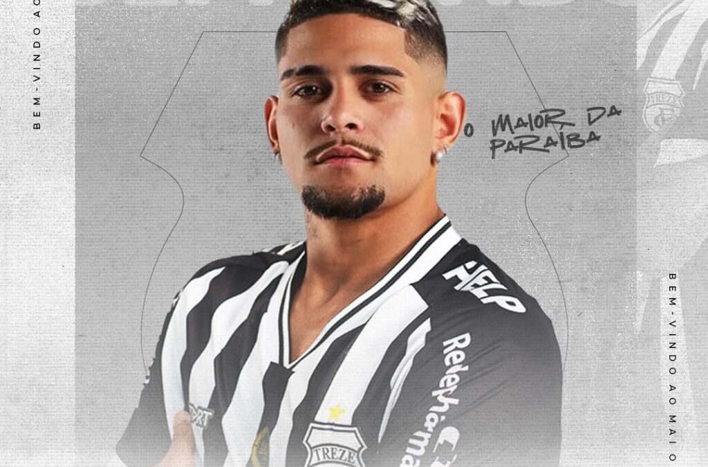 COMUNICADO: TREZE FUTEBOL CLUBE ANUNCIA A CONTRATAÇÃO DO ATACANTE PEDRO IGOR PARA A TEMPORADA 2026.