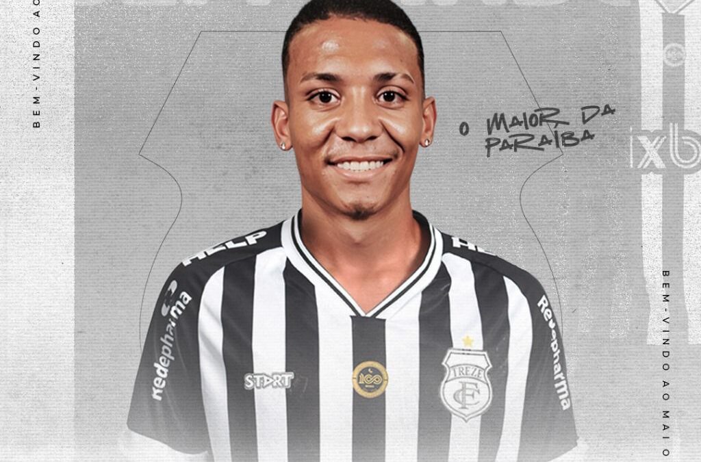 COMUNICADO: TREZE FUTEBOL CLUBE ANUNCIA A CONTRATAÇÃO DO LATERAL-ESQUERDO RENILSON PARA A TEMPORADA 2026.