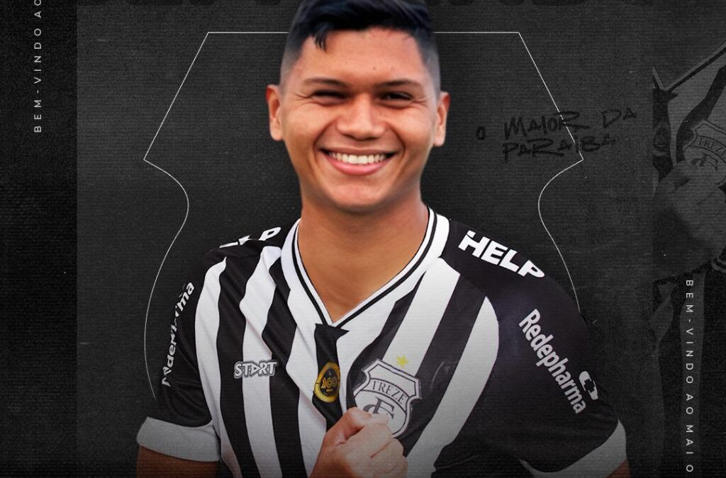 COMUNICADO: TREZE FUTEBOL CLUBE ANUNCIA A CONTRATAÇÃO DO VOLANTE WILKER PARA A TEMPORADA 2026.