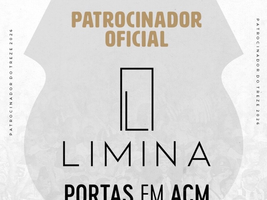 Treze anuncia Limina como nova patrocinadora