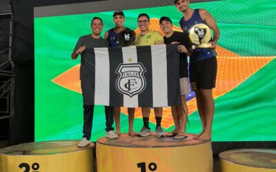 Dupla do Treze é campeã sul-americana e garante vaga do Brasil nas Olimpíadas
